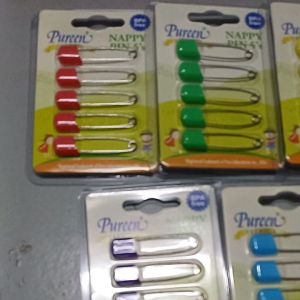 Pureen Nappy Pins (5pcs) NPF03