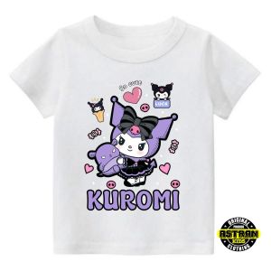 Kaos Anak Kuromi Cute Premium/Usia 1-14 Tahu/Catton Combed 30s