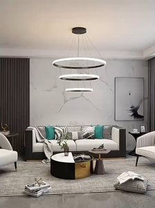 Modern Ceiling Light LED Chandeliers Pendant Lamp Hanging Lighting Lampu Hiasan Lampu Gantung Dining