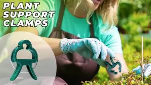 20pcs/Set Plant Fixed Clips Adjusting Reusable Garden Plant Supports Clips for Supporting Stems of Flower Vine Vegetables Tomato