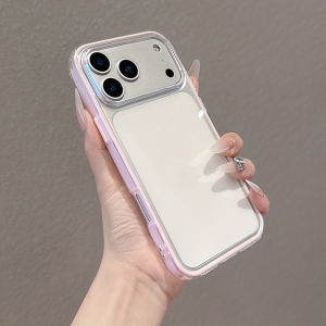 2 In 1 Transparent Protective Phone Case For iPhone 18 Pro Max Case iPhone 17 Pro Max Air 16 15 Pro Max 11 14 13 12 Cases Cover