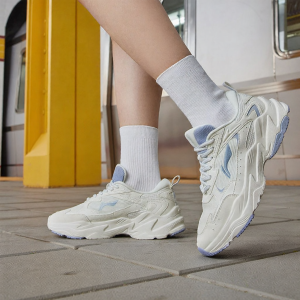 Li-Ning | Giày Chạy Bộ Hấp Thụ Sốc và Thông Khí