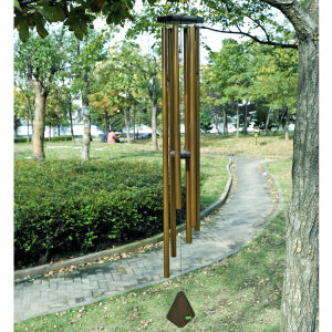 Nordic Long Tube Bronze Outdoor Garden Countryside Decorative Hanging Music Wind Chimes Natures Melody Home Decor Accessories