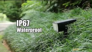 32LED Super Bright Solar Spotlights IP65 Waterproof Outdoor Lighting Lawn Lamp 3 Lighting Mode Garden Park Community Landscape Warm White Color Decorative Lights