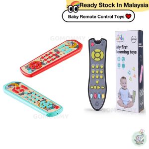 Baby Remote Control Toys English Sound toy Music TV Remote Control Phone Toy For Kids Early Learning Musical Mainan Bayi