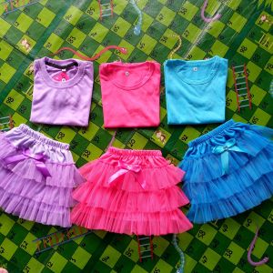 Termurah setelan anak perempuan multiwarna