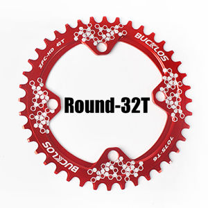 BUCKLOS 104BCD Narrow Wide Chainring Round Oval MTB Chainring 30T 32T 34T 36T 38T 40T 42T Mountain Bike Chainwheel 8/9/10/11S