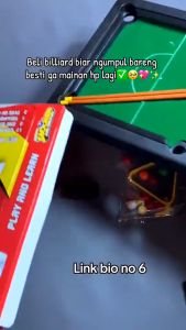 Mainan Billiard Sport Kid Snooker Game Anak Laki Edukasi - Mainan Table Papan Billiyard Board Games Olahraga Meja Billiard Mini Anak Cowok Edukatif