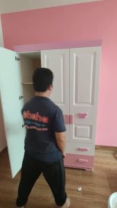 [ Freeship HCM ] [ Trả góp 0%] [Kèm ảnh thực tế] Tủ Quần Áo Trẻ Em Hiện Đại Ohaha - TAK010