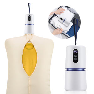 เครื่องเป่าเสื้อผ้าขนาดเล็กเงียบนาฬิกาจับเวลาปรับได้เครื่องอบแห้งเร็วพับได้เครื่องอบแห้งไฟฟ้าขนาดเล็กพร้อมถุงแห้งเครื่องเป่าเสื้อผ้าขนาดกะทัดรัดสำหรับใช้ในบ้านหอพักบ้าน