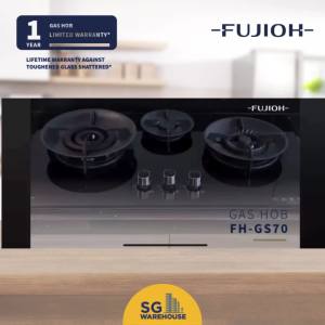 FH-GS7020-SVSS Fujioh S/STEEL Hob with Inner Burner