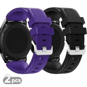 Silicone Band For Amazfit GTR 2/2e/3/3 Pro/GTR4/GTR 47mm Sport Strap For Huawei Watch GT6/5 GT6 Pro/ GT5 Pro GT4 46mm Band Belt
