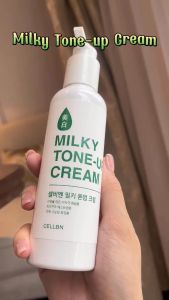 Kem dưỡng trắng & giúp nâng tone trắng sáng tức thì Cellbn Milky Tone-Up Cream 200ml