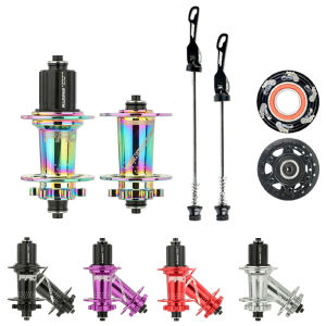 HASSNS PRO7 MTB Hub 6 Pawls 3 Teeth Hub 32/36 Holes 120 Beeps Cassette hub Sealed Bearing Hub Compatible with 7/8/9/10/11/12 Speed Bicycle Accessories