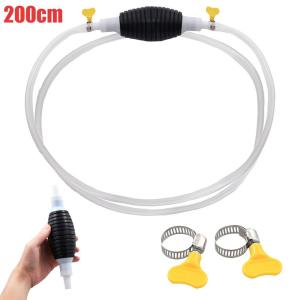 1/2/3M Car Emergency Fuel Extractor Universal Siphon Hose Pressurised Manual Self-priming Fuel Pump Car Engine Fuel Accessories