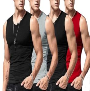 PAKET 4 Pcs KAOS YUKENSI / LEKBONG PRIA PREMIUM REMAJA & DEWASA / DALAMAN COWOK POLOS / TANKTOP COWO BAHAN KATUN RIB WARNA HITAM PUTIH NAVY ABU LEMBUT NYAMAN DIGUNAKAN SANTAI OUTDOOR Kaos anggun singlet dewasa 4 pcs hitam Oblong Atasan Distro