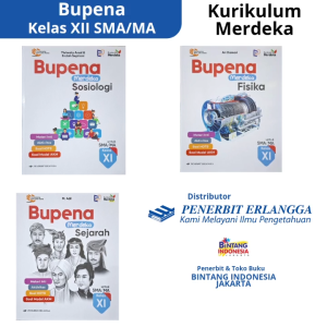 ERLANGGA - PELAJARAN BUPENA KELAS 3/XII SMA/MA KURIKULUM MERDEKA (TERBARU)