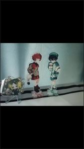 10cm Blue Lock Model Anime Peripheral Rin Itoshi Sae Bachira Meguru Chigiri Hyoma Nagi Seishiro Mikage Reo Acrylic Stand Figure Desk Ornament Anime Collection Birthday Gift