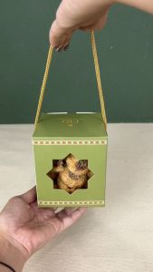 (5 PCS) Premium Soft Box Lebaran Eid Mubarak SMALL uk. 9.5 x 9.5 x 11 cm