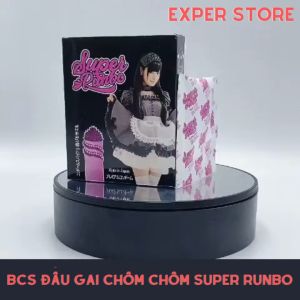 Bao cao su đầu gai chôm chôm SUPER RUNBO 2S bao cao su có gai lớn trơn công nghệ Nhật Bản