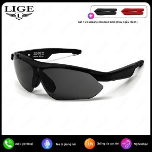 LIGE | Kính Mát Thông Minh LIGE Bluetooth 5.4 Dành Cho Nam Và Nữ Chống Tia UV Nghe Nhạc Nghe Gọi Điện Thoại Đạp Xe