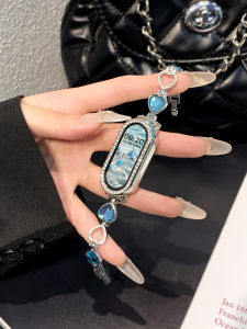 Uhada | Elegant Blue Stylish Smart Bracelet Bands for Mi Band