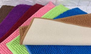 Rectangular Shaped Anti-Slip Short Plush Doormat Super Absorbent Microfiber Door Mat Shape Keimav