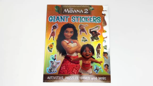 Disney Moana 2 Giant Stickers Book For Kids With Fun Activities Puzzles & Games