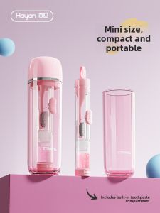 Hayan | Portable Travel Toothbrush Set with 3-in-1 Storage Box