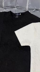 Áo thun nam cổ tròn in họa tiết logo nổi thời trang chất vải xốp co giãn 4 chiều mẫu mới cao cấp chuẩn shop Quang_thời_trang