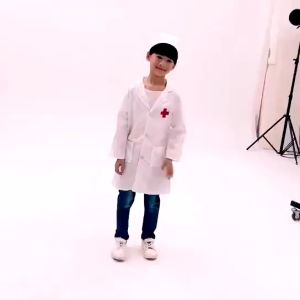 Doctor Costume for Kids Boy Gir Nurse Costume For Kids Girls nurse outfit for kids Childrens Clothing Role Play Costume Doctors Overall Uniform With Toy Set Doctor Set Toy For Girls