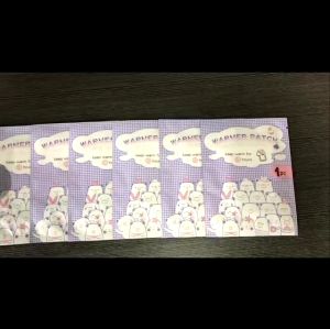 Menstrual Cramp pain Relief Heat patch Hot compress Body warmer Self Heating Adhesive pad-ASIANMART