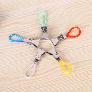 5pcs Gantungan Jemuran Kaos Kaki/Klip Gantung Handuk/Gantungan Penjepit Baju Portabel Clip Hanger