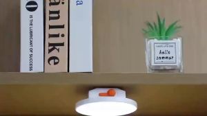 AOKI Lampu LED Magnet Dinding Bisa digantung Serbaguna Rechargable USB Warna Aesthetic