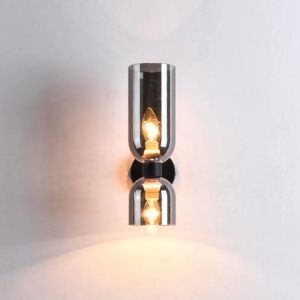 Wall Lamp Nordic E14 LED Glass Lampshade Sconces Lights Indoor Lighting Home Decor Living Room Bedside Bedroom Kitchen Decorate