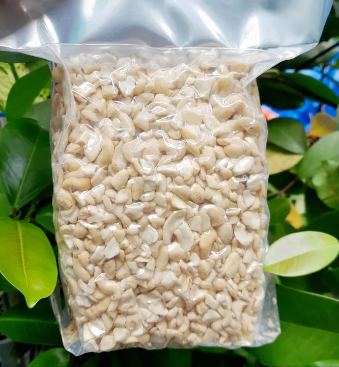 1KG Hạt điều tươi nấu sữa loại vụn to Hàng cam kết không tẩy trắng