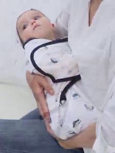 Insular 2in1 Baby Newborn Sleep Sack Swaddle Reveiving Blanket With Baby Cap Swaddling Wrap Cotton Infant Sleeping Bag