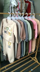 Setelan Sweater Jaket Bayi Anak Panjang GOOD MOOD HBc SNI Size 6-18 Bulan ZPY52