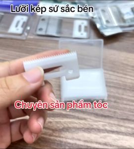 Lưỡi kép sứ tông đơ sắc bén