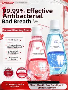 ORGINESE | Anti-Bad Breath Refreshing Fluoride Alkaline Anti-Caries Calculus Prevention Orthodontic Special Mouthwash