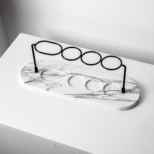 Diatom Mud Absorbent Pad Wash Basin Quick-Drying Diatomite Toiletries Mat Small Electric Toothbrush Rack Soap Waterproof Gasket