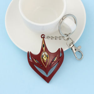 Bandai | Game Genshin Impact Tartaglia Yasha Xiao Mask Keychain Fashion Witchs Heart Keyrings Cosplay Gifts