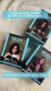 Bblunt Natural Black 5 Minute Shampoo Hair Colour