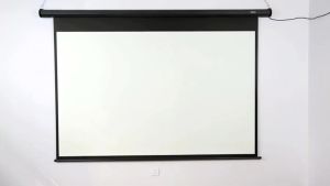 Deli Projector Screen with Remote 120 inches 16:10 White E50443-EU