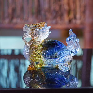 Đồ Trang Trí Phong Cách Trung Hoa Thủ Công Mỹ Nghệ Bùa May Mắn Trà Đạo Phụ Kiện Bàn Trà Đồ Trang Trí Để Bàn Hình Con Rồng Sứ Thủy