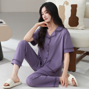 MiiOW | Cool Modal Lace Sleepwear Set