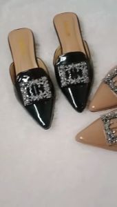 FQ - Olivia Sandal Mules Wanita Hak Tahu 3 cm