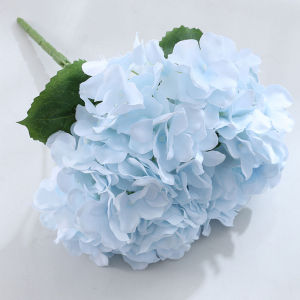 58cm Artificial Flowers Silk Hydrangea Bouque for Wedding Home Party Living Room Table Decoration Accessories