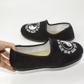 Wudang Tai Chi Shoes BaGua Diagram Monk Casual Canvas Shoes Training Meditation Versatile Retro Style for Men And Women. 