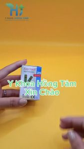 Que Thử Đường Huyết Easy Touch Hộp 25 Que Date Mới